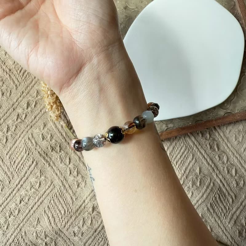 特等高級水晶強能量彈性手鍊