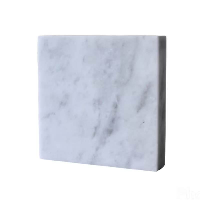 香氛蠟燭卡拉拉白底座-Bianco Carrara-9.5cm