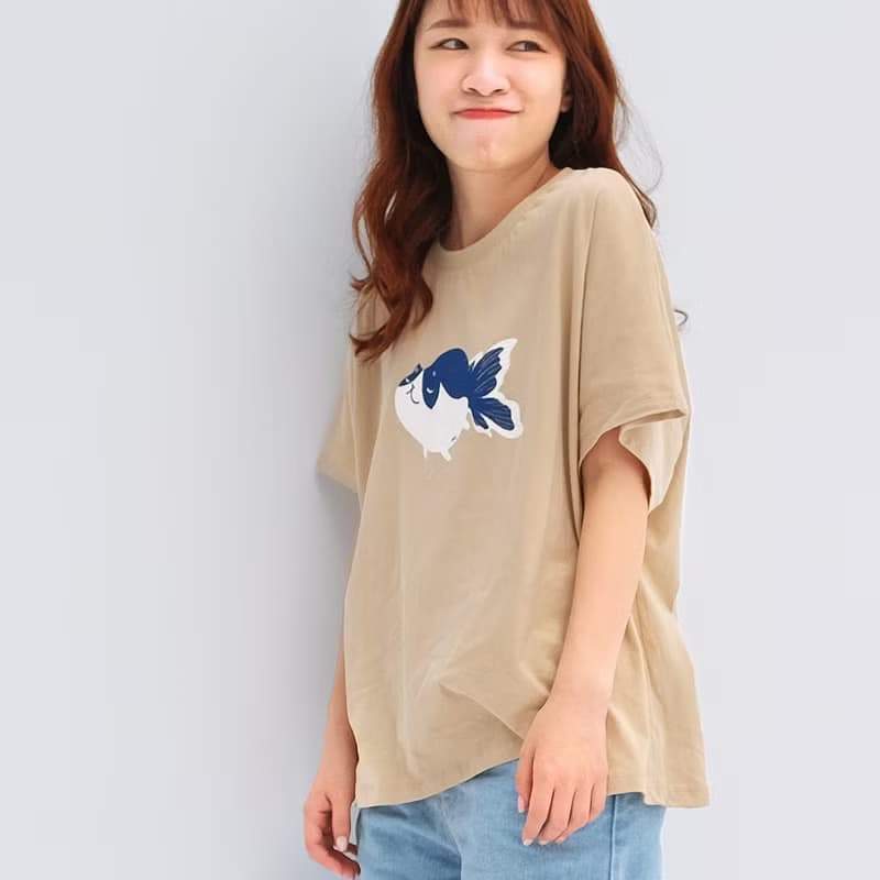 金魚喵－純棉T-Shirt