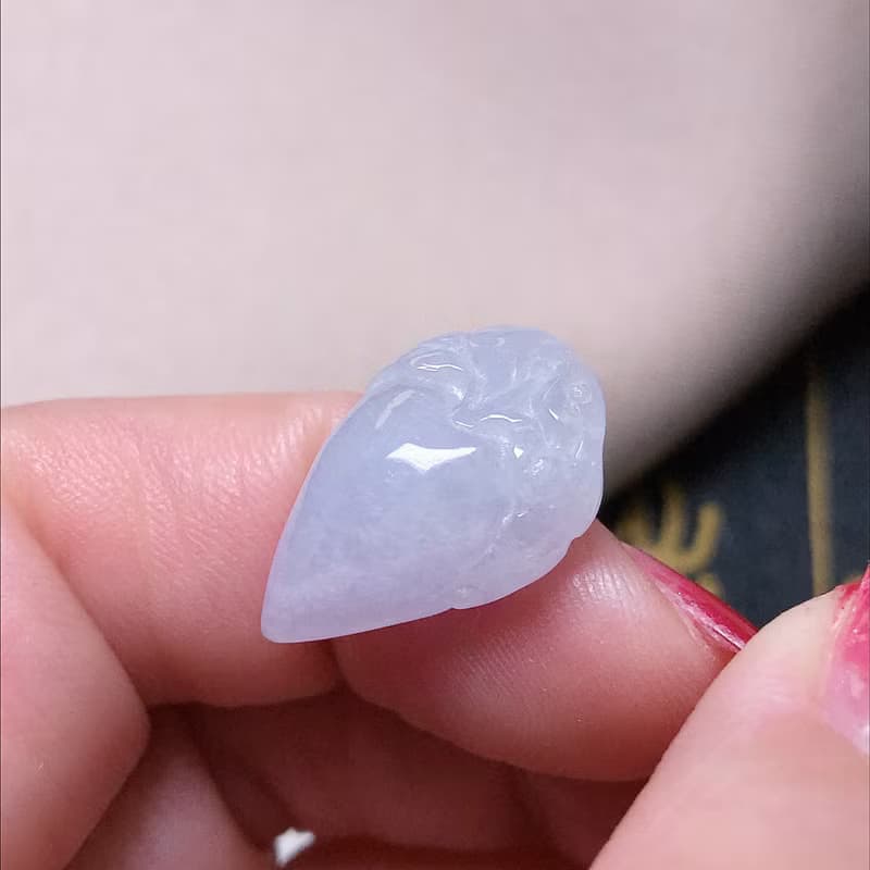 【福掛】冰種翡翠福瓜項鍊 | 天然緬甸玉A貨翡翠 | 送禮