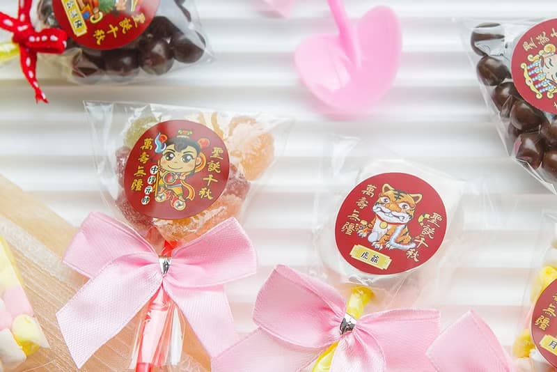 Q版神明祝壽 幸福鏟子糖果 (5款可選) 三太子 媽祖 土地公 拜拜供