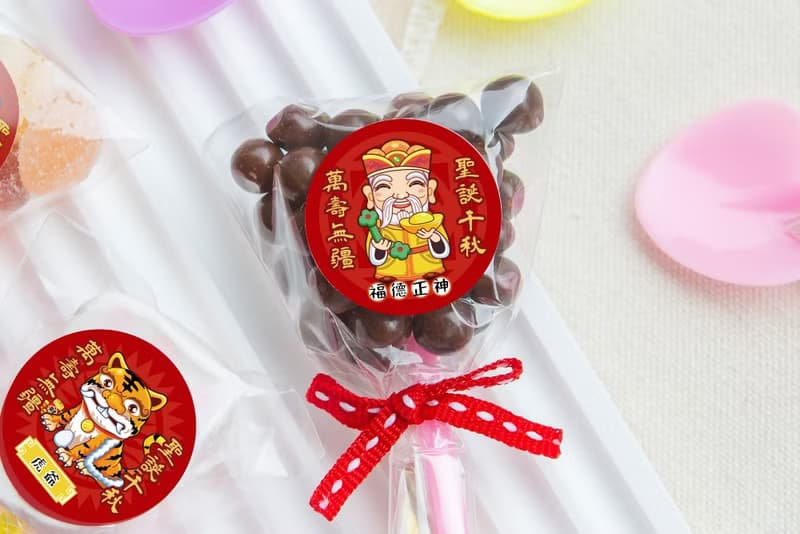 Q版神明祝壽 幸福鏟子糖果 (5款可選) 三太子 媽祖 土地公 拜拜供