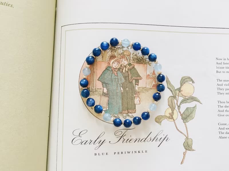 Enko | 藍調在發酵 海藍寶 藍晶石 14k包金手鍊