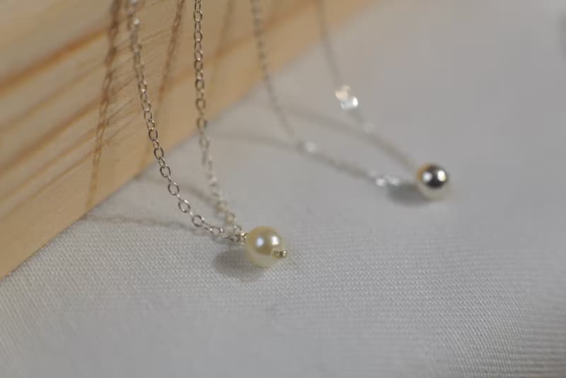 【 浮游花香水瓶 & 飾品聯名禮盒】簡約 純銀飾品