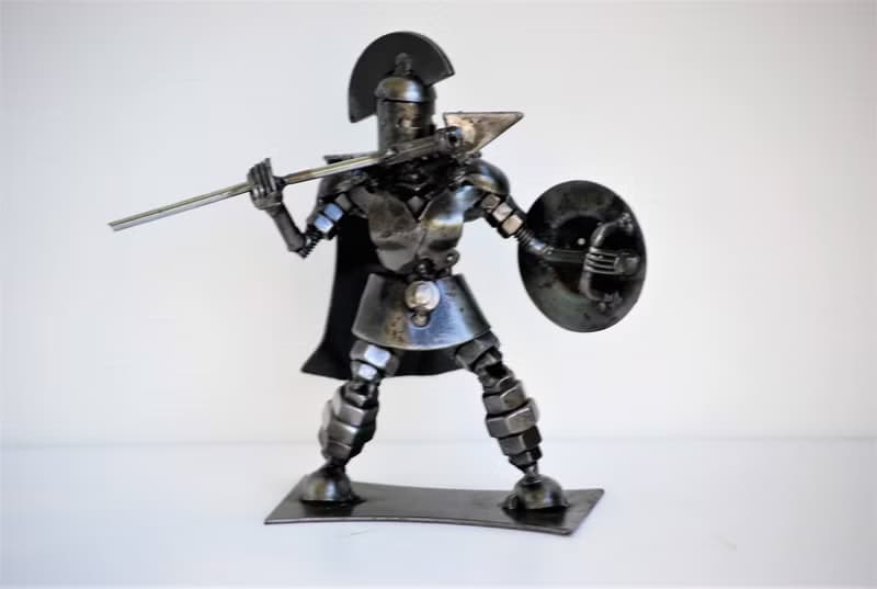 Spartan SCRAP METAL, (D)Cool gift for him, Cool Birthday Gift, Anniversary gifts