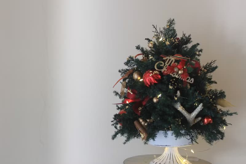 永生金箔聖誕小樹 Gold-leaf Christmas Tree