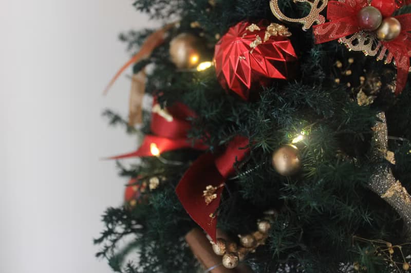 永生金箔聖誕小樹 Gold-leaf Christmas Tree