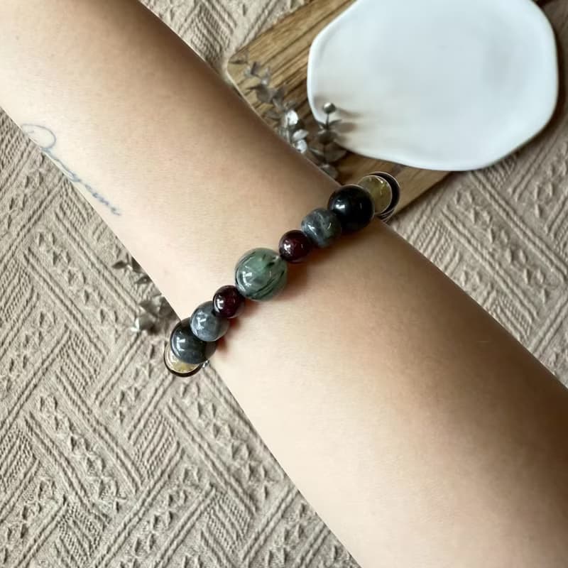 正財陽起石彈性手鍊