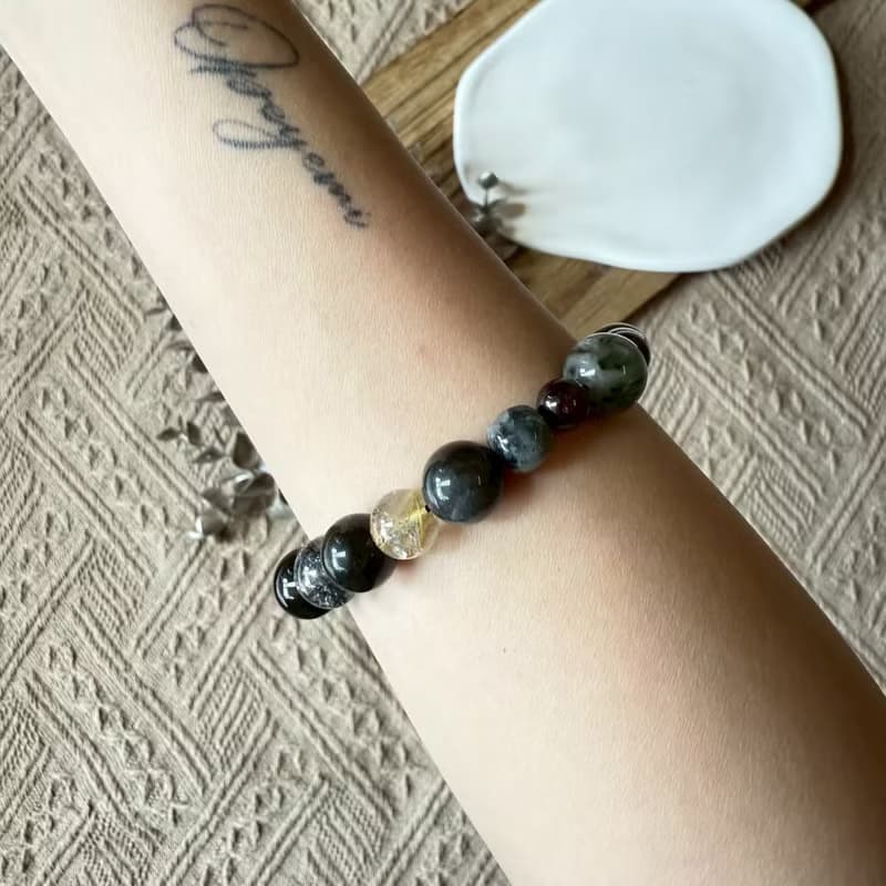 正財陽起石彈性手鍊