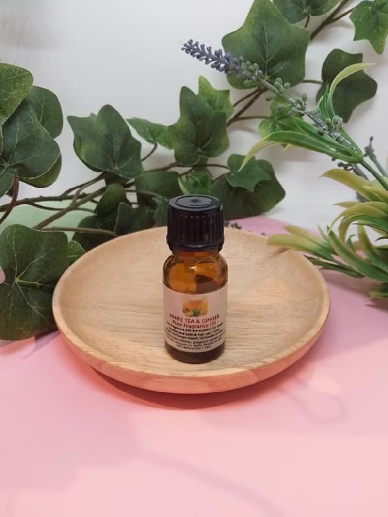 造型擴香石配香薰油(白茶姜)