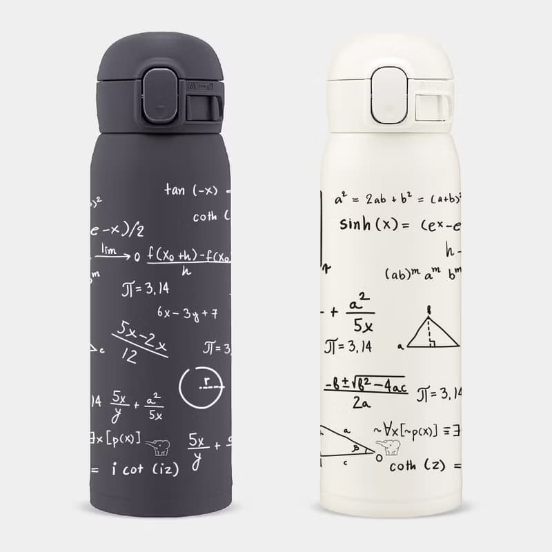 數學公式 Math 數字  象印彈蓋保溫瓶 PU037