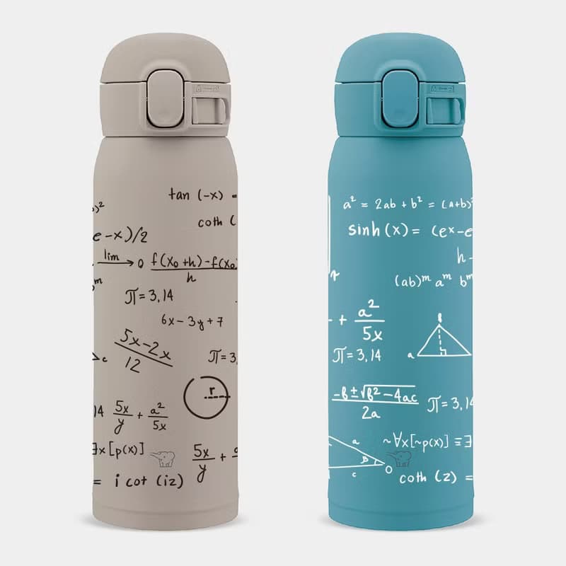 數學公式 Math 數字  象印彈蓋保溫瓶 PU037