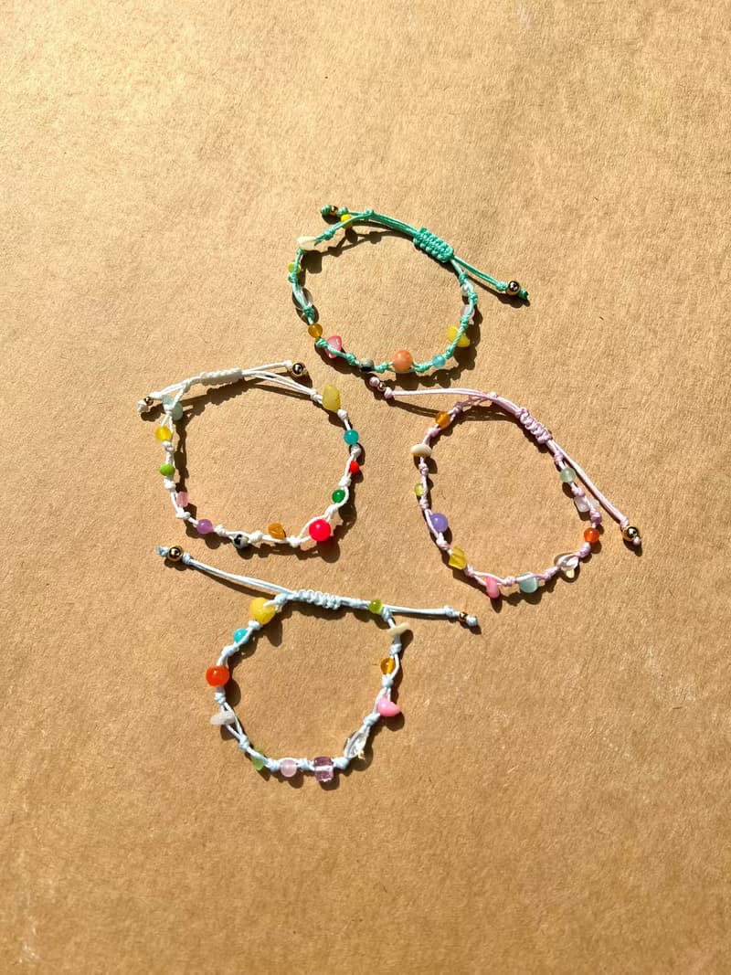 Bracelet Mamamia bracelet • Beaded Jewelry • Semi precious stones • Cute Gift