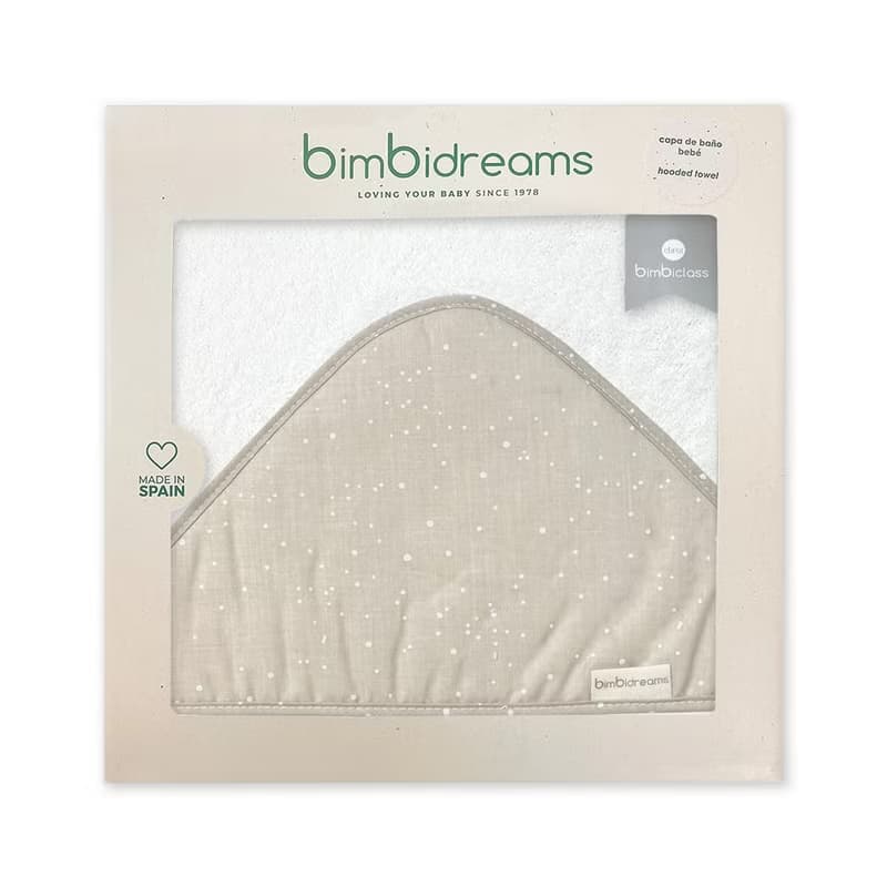 【Bimbidreams】純棉連帽圍裙式寶寶浴巾禮盒 100x100cm /新生兒