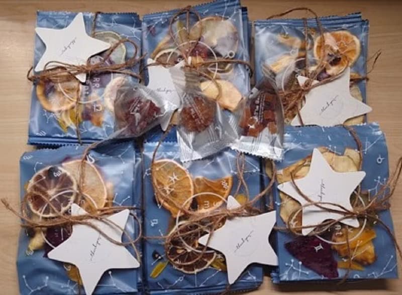 手工製作禮盒-果乾25入 婚禮小物 果乾 果乾水 果乾禮盒 禮盒