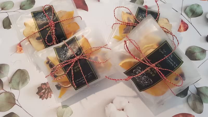 手工製作禮盒-果乾25入 婚禮小物 果乾 果乾水 果乾禮盒 禮盒