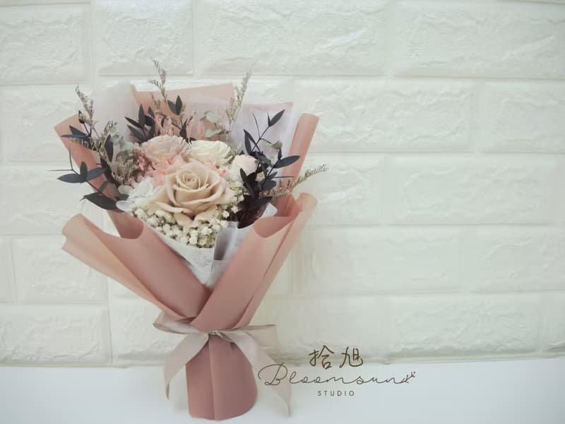永生花束 乾燥花束 告白花束 求婚花束 情人節花束 情人節禮物