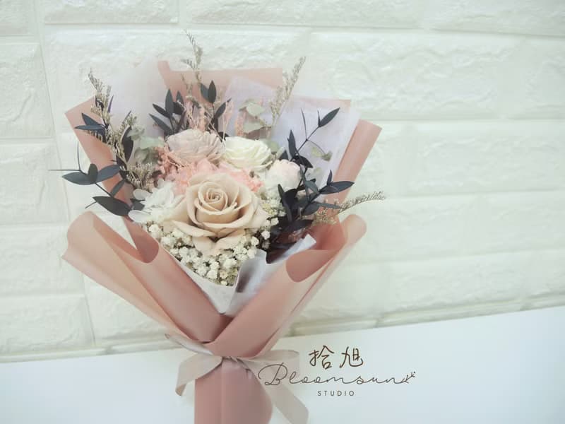 永生花束 乾燥花束 告白花束 求婚花束 情人節花束 情人節禮物