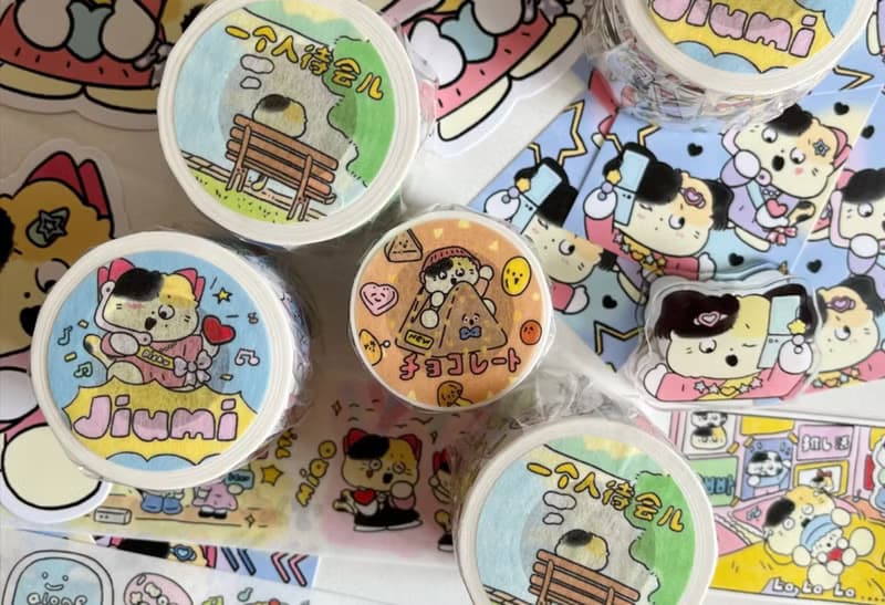 【第十彈】追星日常/一個人待會兒/巧克力手帳和紙膠帶