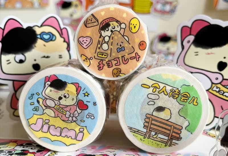 【第十彈】追星日常/一個人待會兒/巧克力手帳和紙膠帶