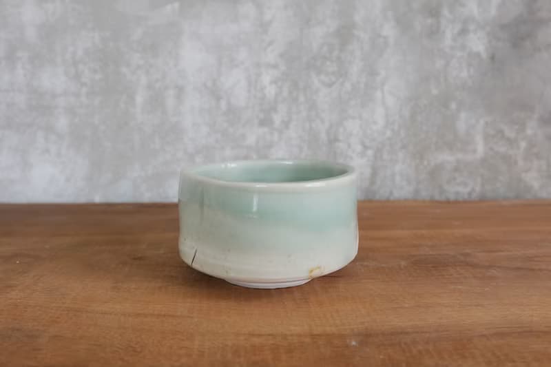 天青手拉胚茶碗