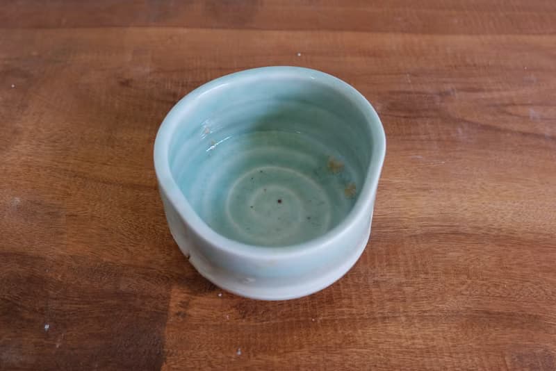 天青手拉胚茶碗