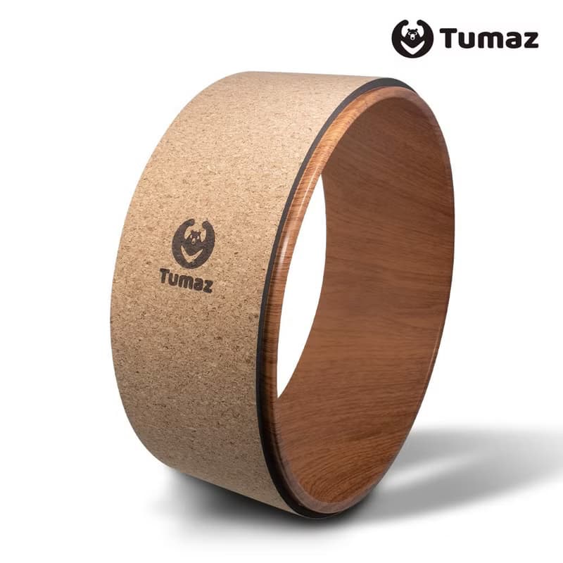 【Tumaz月熊】軟木瑜珈輪 後彎美背輔助神器放鬆伸展