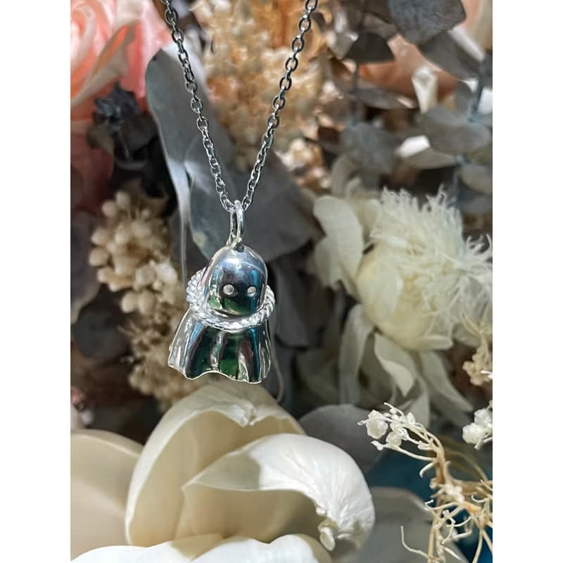 莓飾(現貨+訂製) 床單鬼 吊墜 項鍊 S925銀 銀飾 幸運小物 禮物