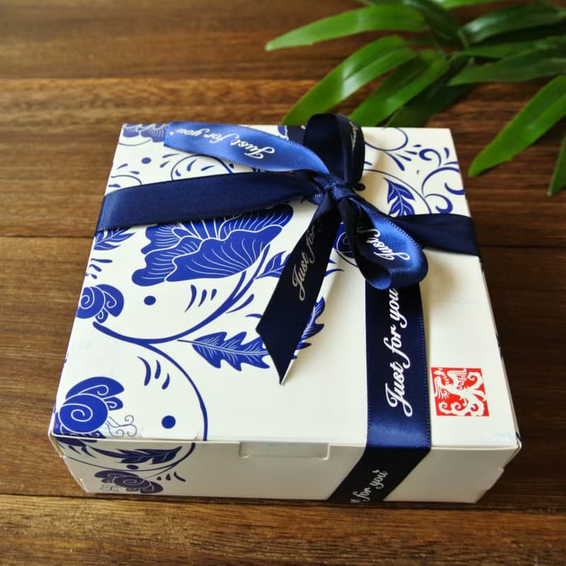髮梳、髮夾、小髮釵專用禮盒(青花瓷款)