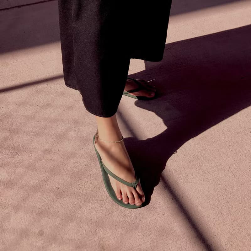 indosole 環保拖鞋 經典款 森林綠 女