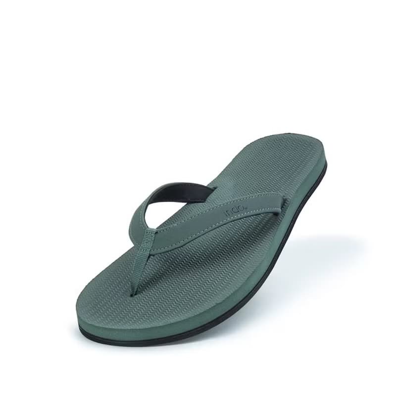 indosole 環保拖鞋 經典款 森林綠 女