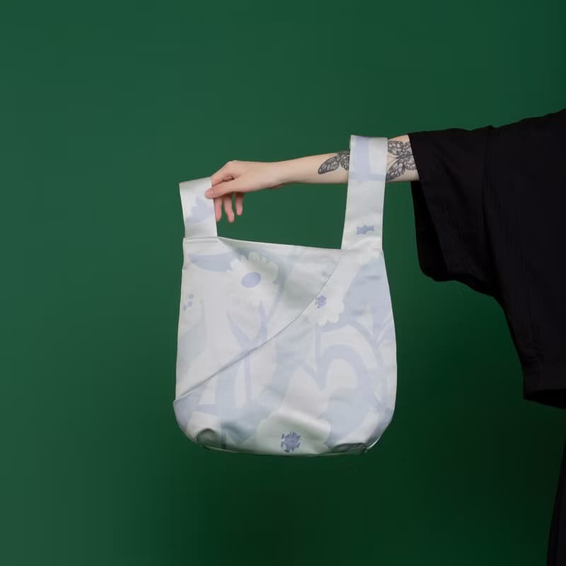 【絕版五折】時髦印花日式手提包 5色 大小尺寸環保購物袋