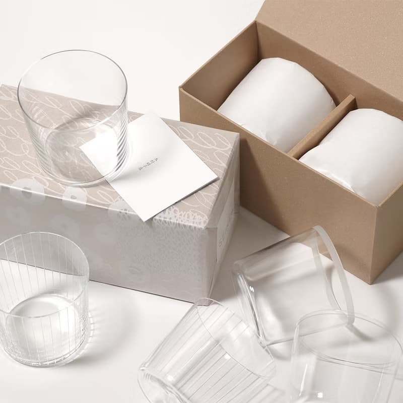 55-10oz刻紋威士忌杯 300ML 對杯禮盒組