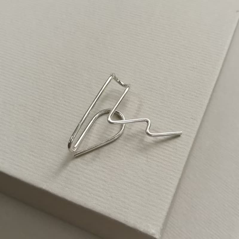 Silver clip earrings 夾式耳環  耳環  耳骨夾  純銀耳環