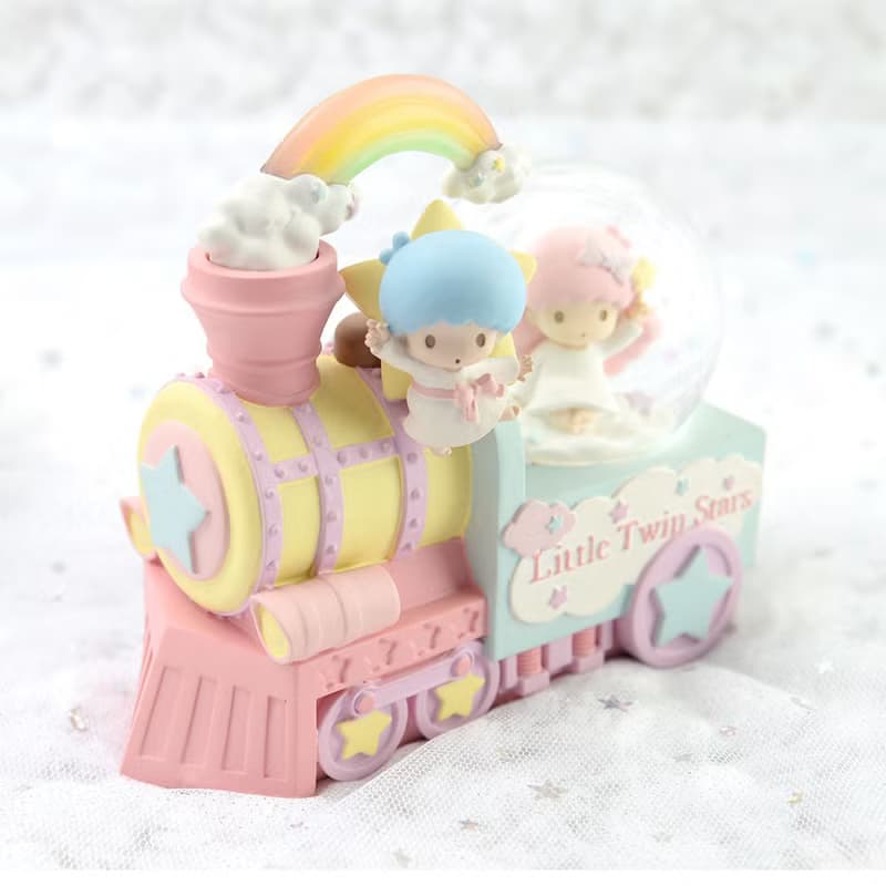 Little Twin Stars 夢想火車 水晶球音樂盒 KIKILALA生日聖誕交換