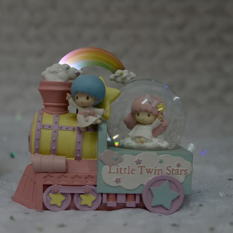 Little Twin Stars 夢想火車 水晶球音樂盒 KIKILALA生日聖誕交換