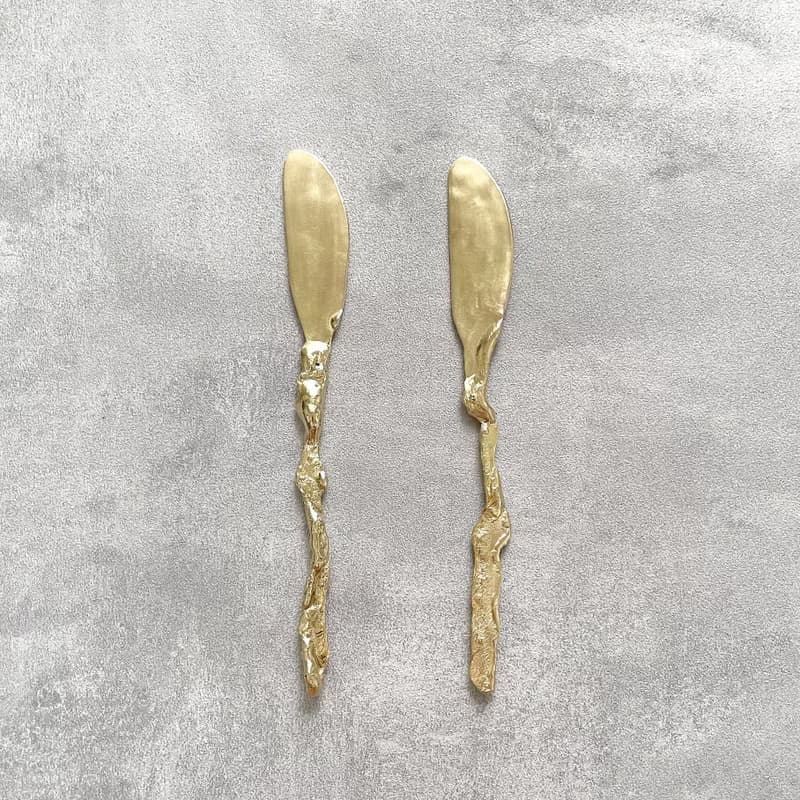 melt 真鍮のバターナイフ