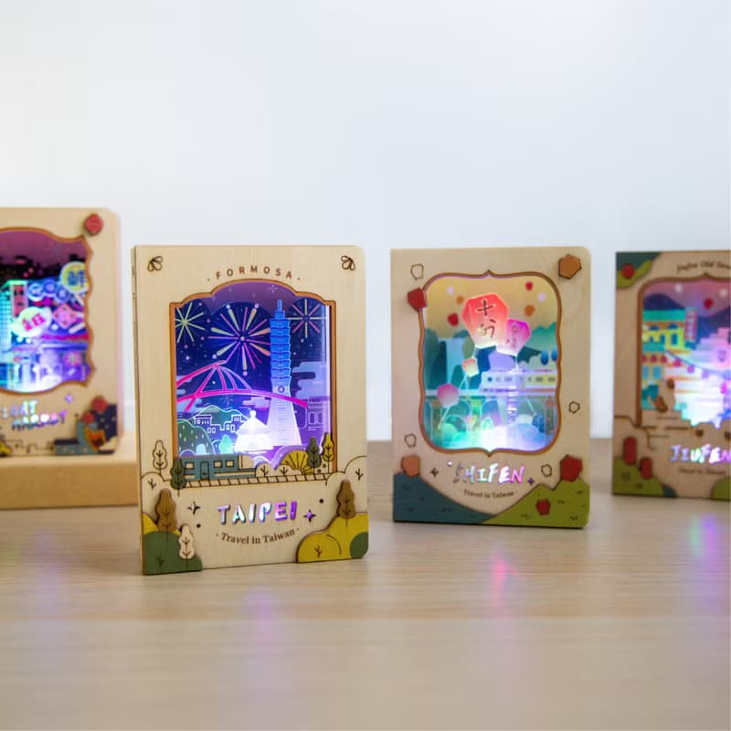 【璀璨風景燈】十分天燈 - DIY / 呼吸燈 / 景點系列
