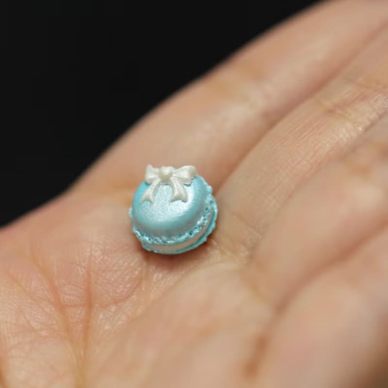 袖珍珠光馬卡龍耳環套組 Miniature Pearl Macaron Earring Set