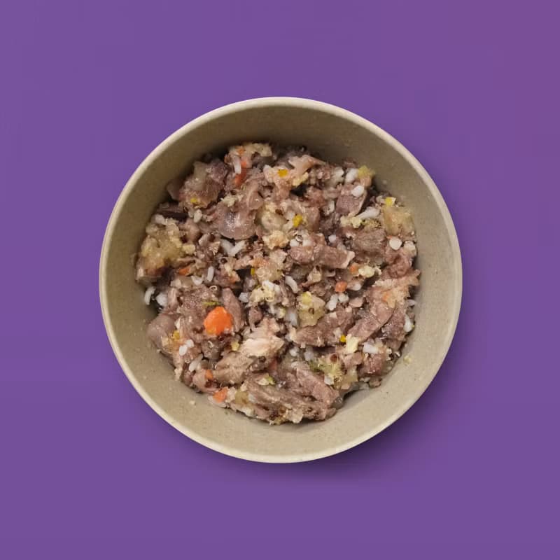 【消化保健】犬貓機能鮮食主餐－低脂蔬果羊肉150g /包