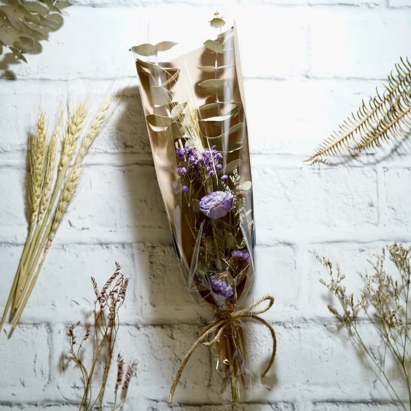 隔離不了的祝福 - 花束與拍立得 禮物