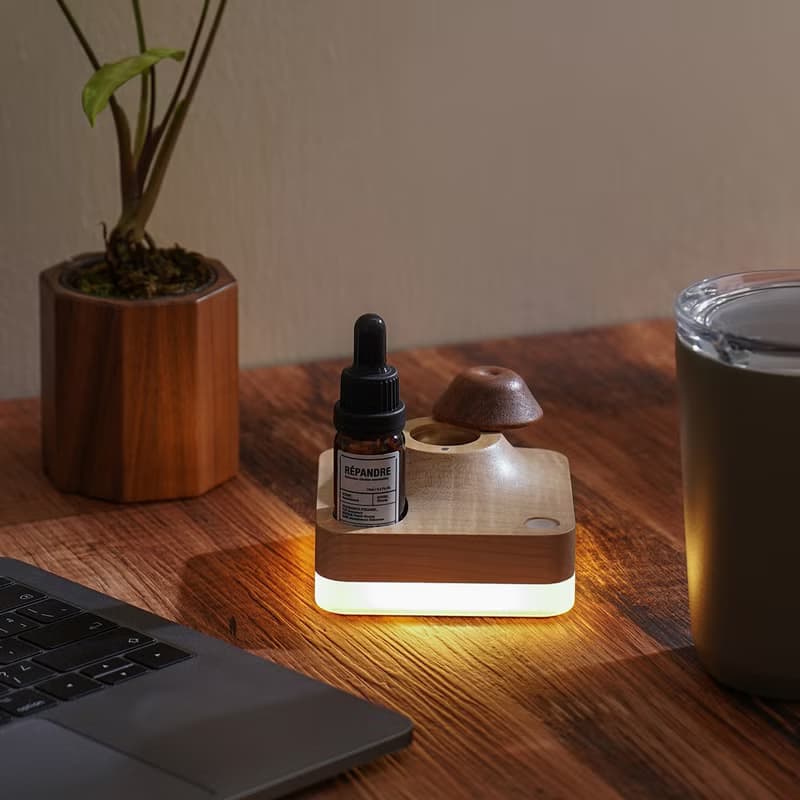 精油香氛燈 香薰燈 精油燈 小夜燈 桌燈 床頭燈