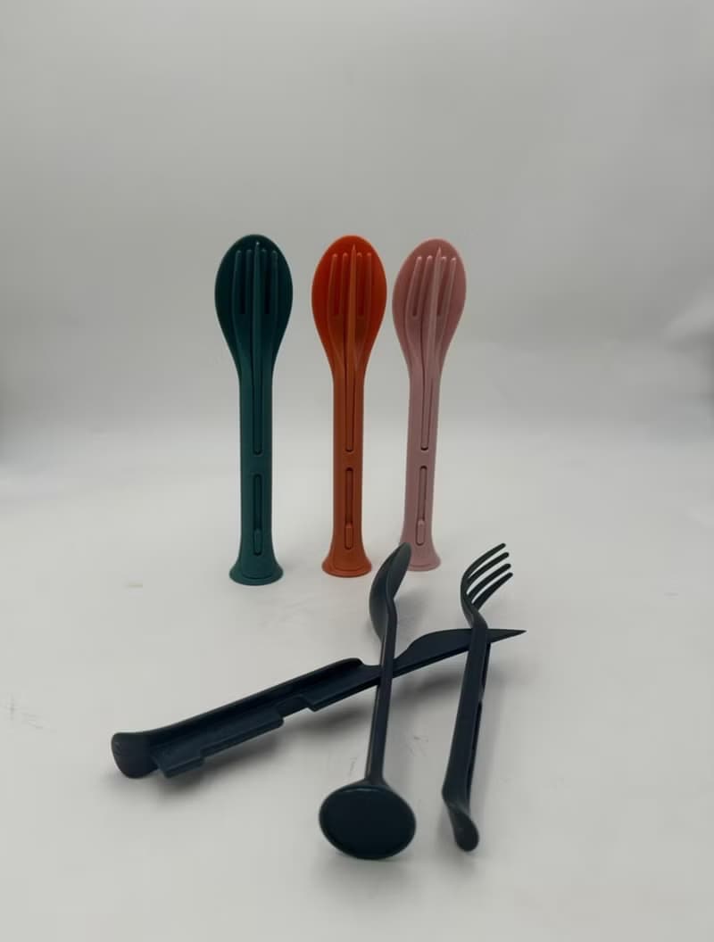 小麥纖維便攜餐具