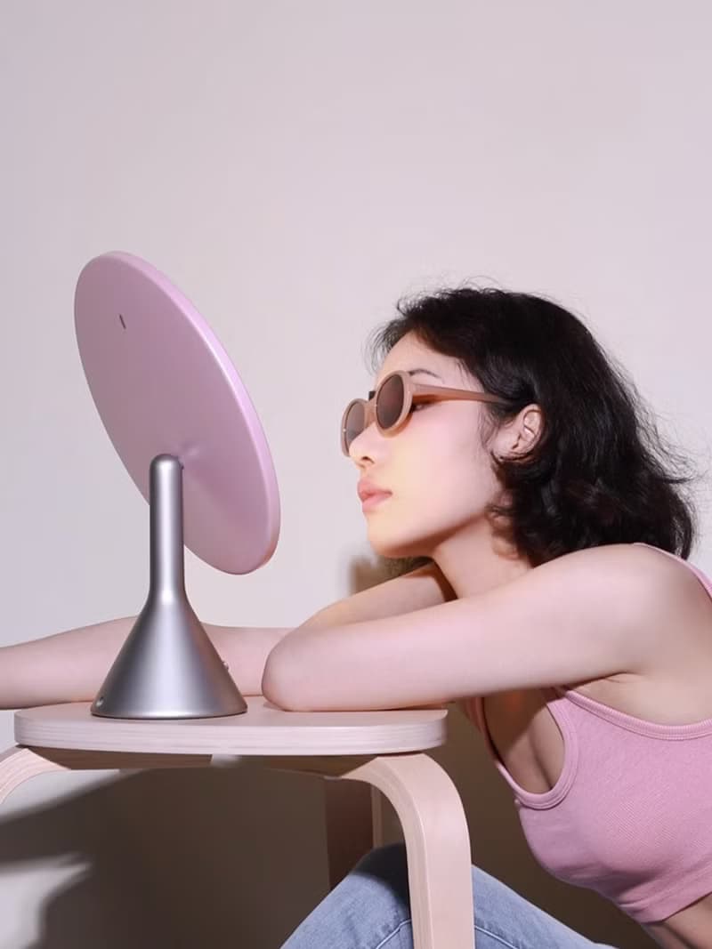 智能美妝大圓鏡 美妝鏡 美顏燈 補光燈
