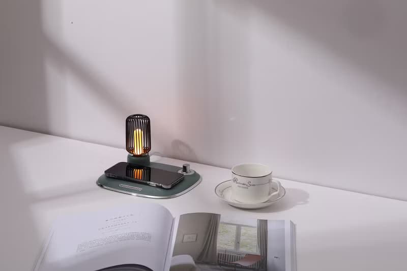 多功能無線充電 無極調節小夜燈