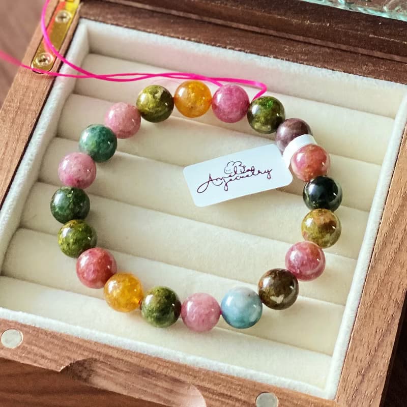 Amelia Jewelry丨碧璽丨色標碧璽手鍊丨糖果碧璽手鍊丨轉運招財