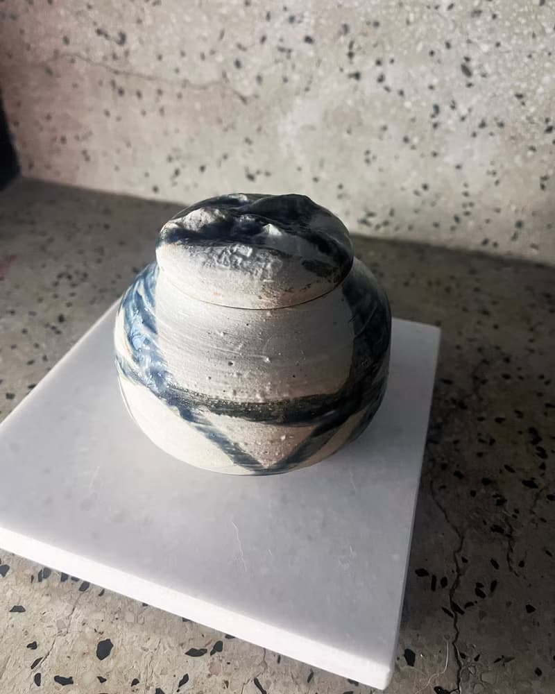 墨藍 茶席 胖胖茶倉 茶罐 零三 | 陶器皿