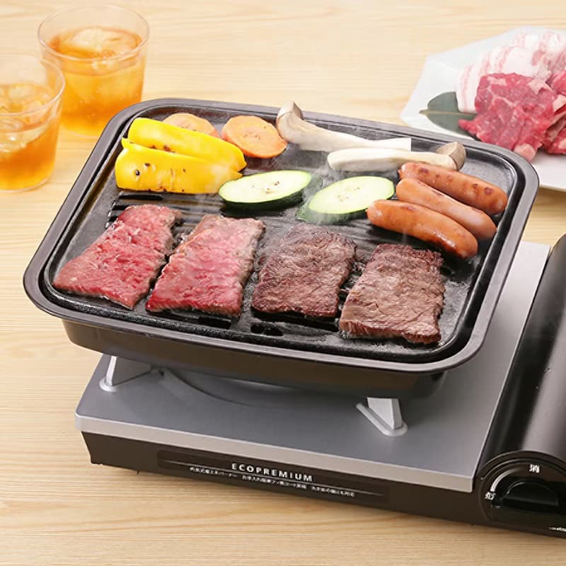 【Iwatani岩谷】新燒肉方型鑄鐵烤肉盤