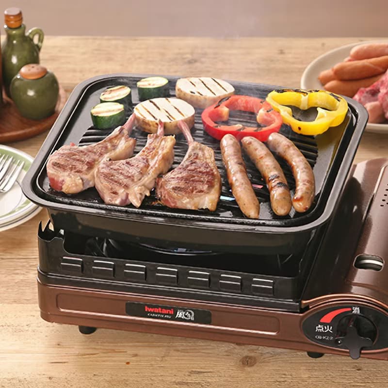 【Iwatani岩谷】新燒肉方型鑄鐵烤肉盤