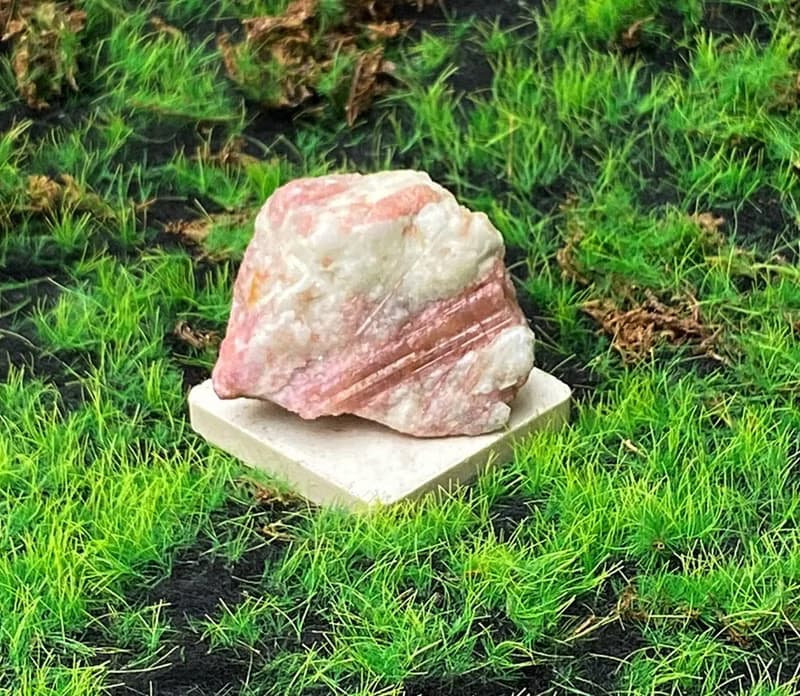 能量擺飾-天然溫柔系粉紅碧璽原石 旺桃花 增人緣 快速出貨